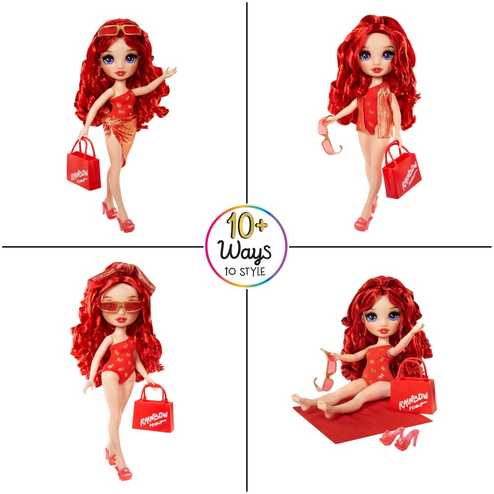 Rainbow High Swim & Style Ruby Fashion Doll