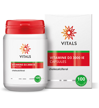 Vitals Vitamine D3 3000IE (100 capsules)