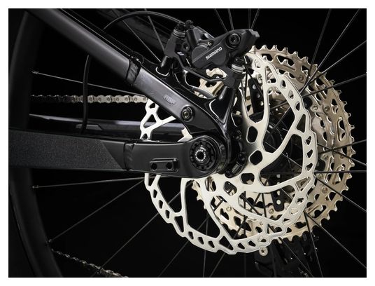 VTT Électrique Tout-Suspendu Trek Powerfly FS 7 Shimano SLX / XT 12V 625 Wh 27.5'' Prismatique / Noir Gén 3