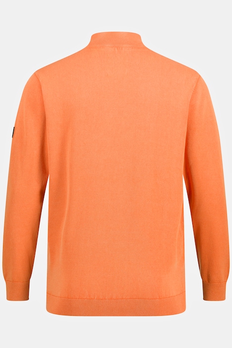Troyer FLEXNAMIC®, Strick, Cashmere-Touch,  Zippkragen