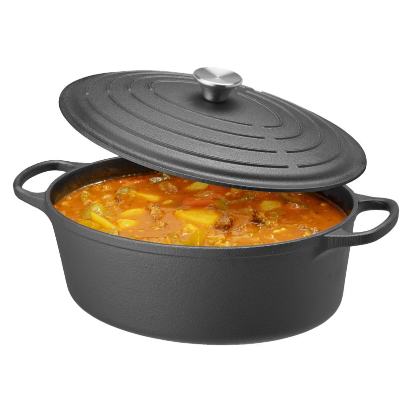 Støpejernsgryte 6,3 l