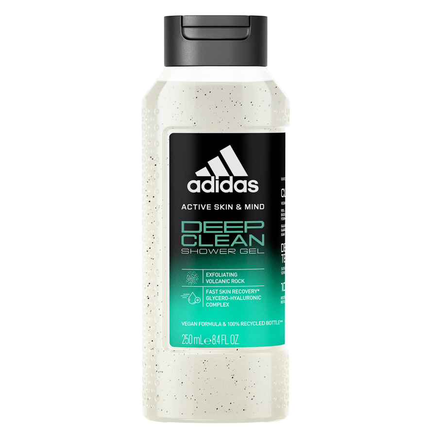 Adidas Shower Gel Active Skin & Mind Deep Clean, 250ml