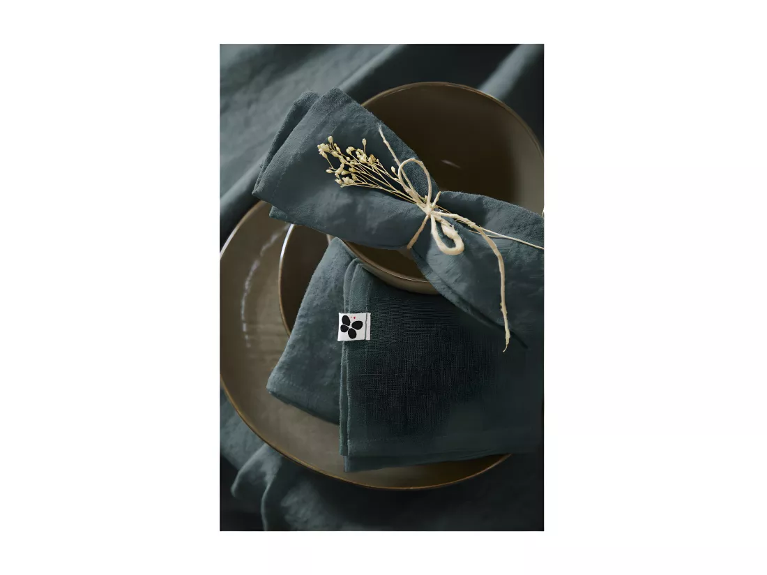Lot de 3 serviettes de table 