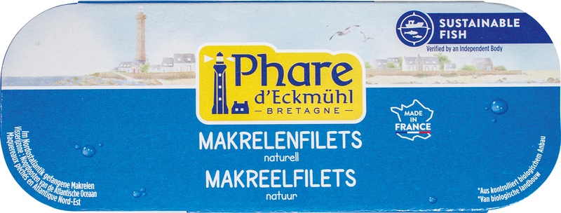 Phare d’Eckmühl Makreelfilet Naturel (151 gr)