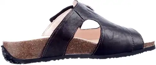 000124-0010 Think zwart - maat 45 slipper zwart - maat 45 Calandschoen