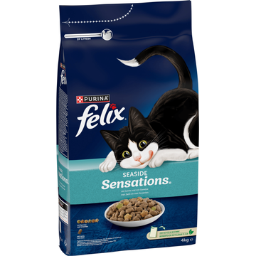FELIX® Seaside Sensations met Zalm en met Groenten Kattenvoer 4kg