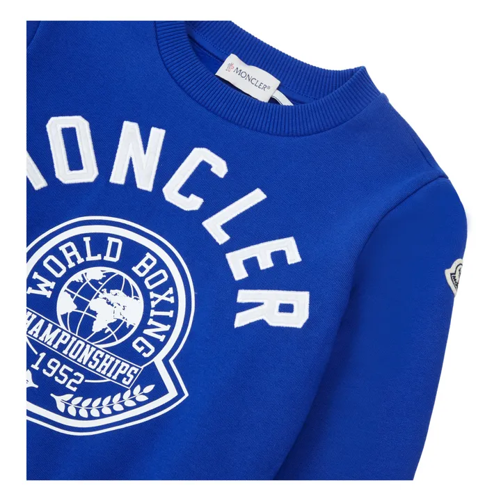 Moncler Sweat World Bowing | Bleu roi