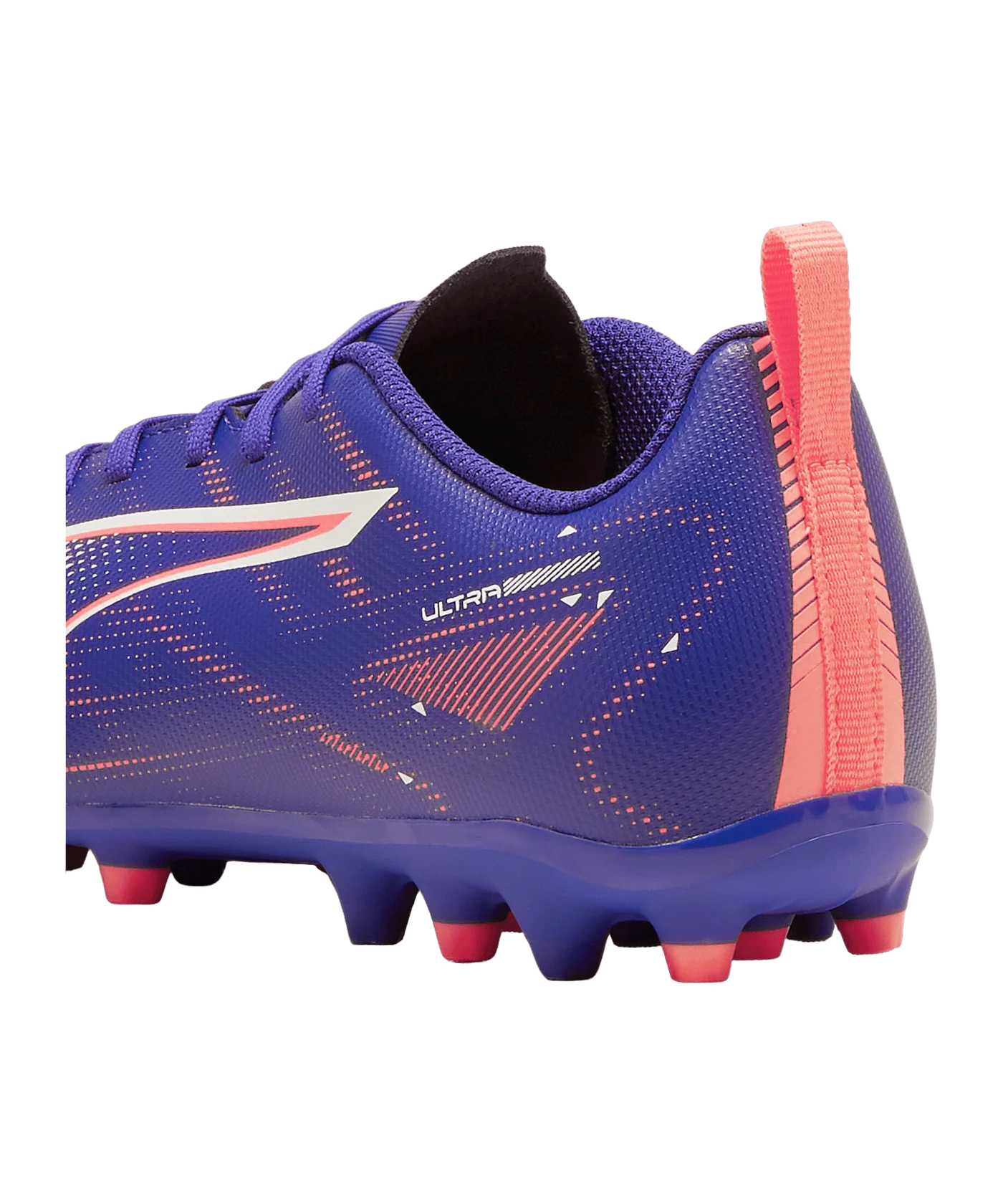PUMA ULTRA 5 Play MG Formula Jr Kids Lila Weiss F01