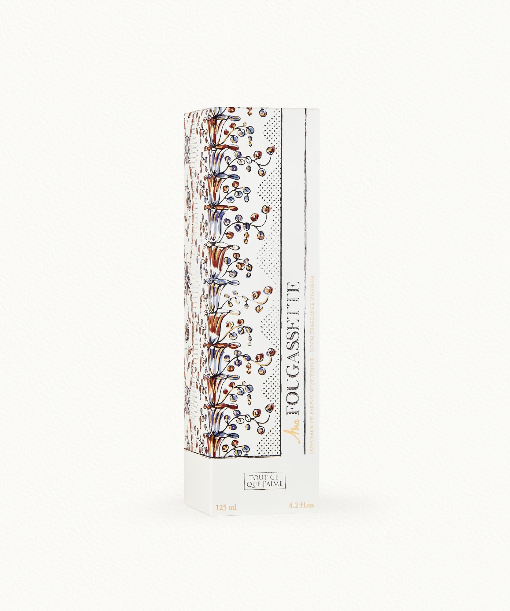 Ma Fougassette  Diffuseur + 6 bâtonnets - flacon 125 ml