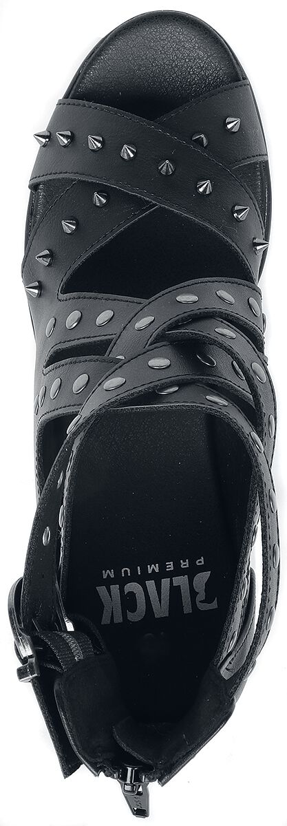 Talons Hauts Sangles & Clous | Black Premium by EMP Talons hauts