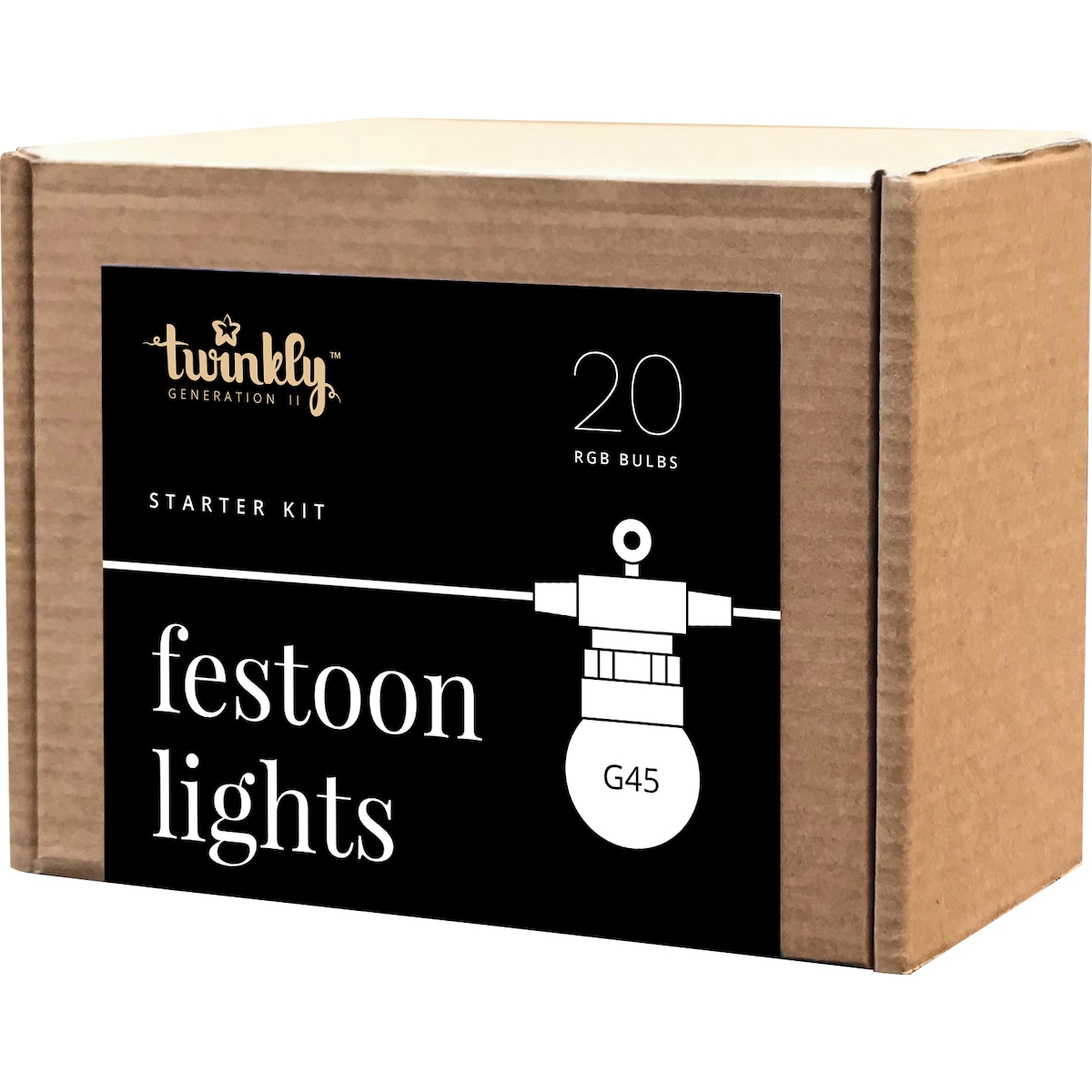 Twinkly Festoon smart RGB LED lyslenke FESTOONRGB20