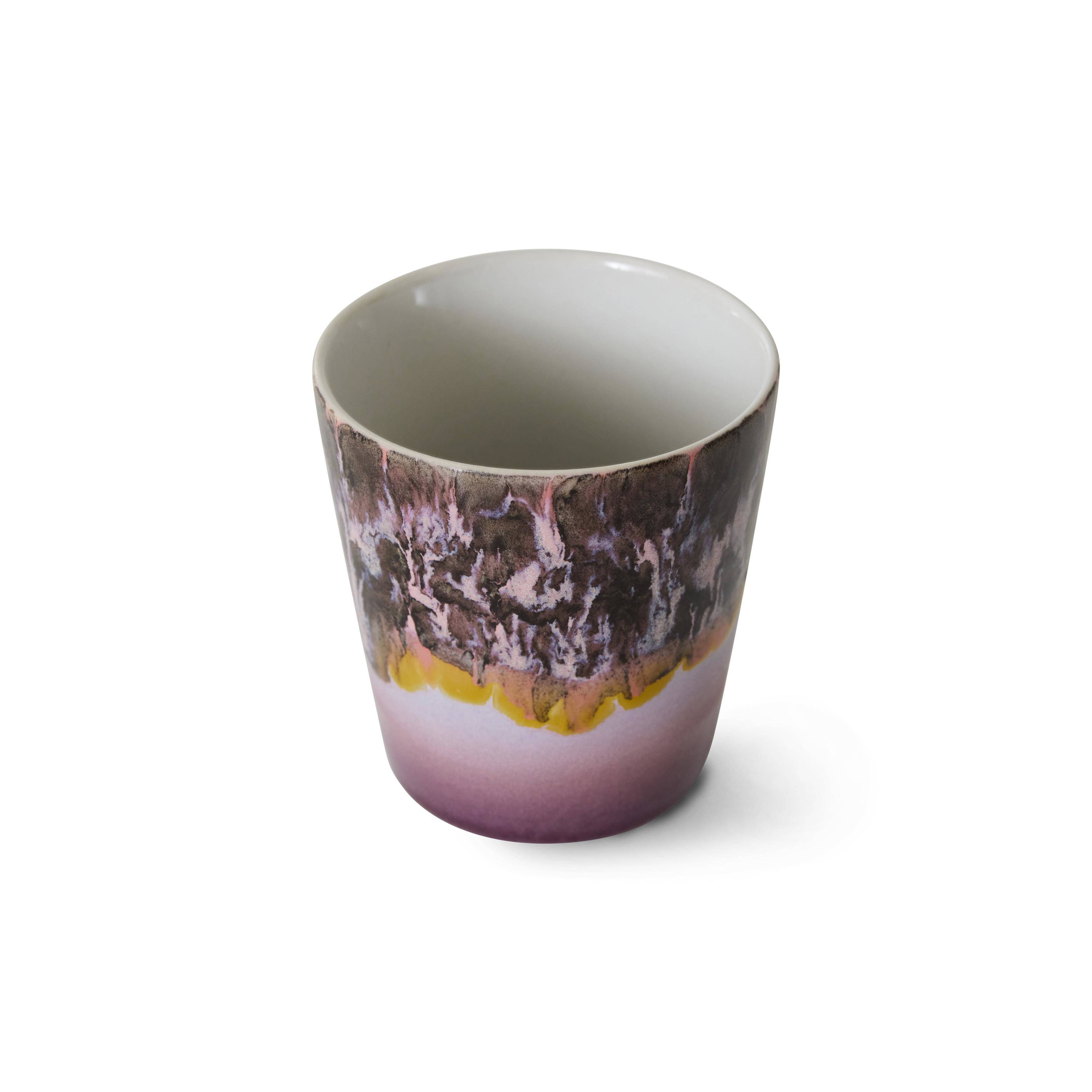 HKLIVING koffiekopje 70s (Ø7,5 cm) (180 ml)