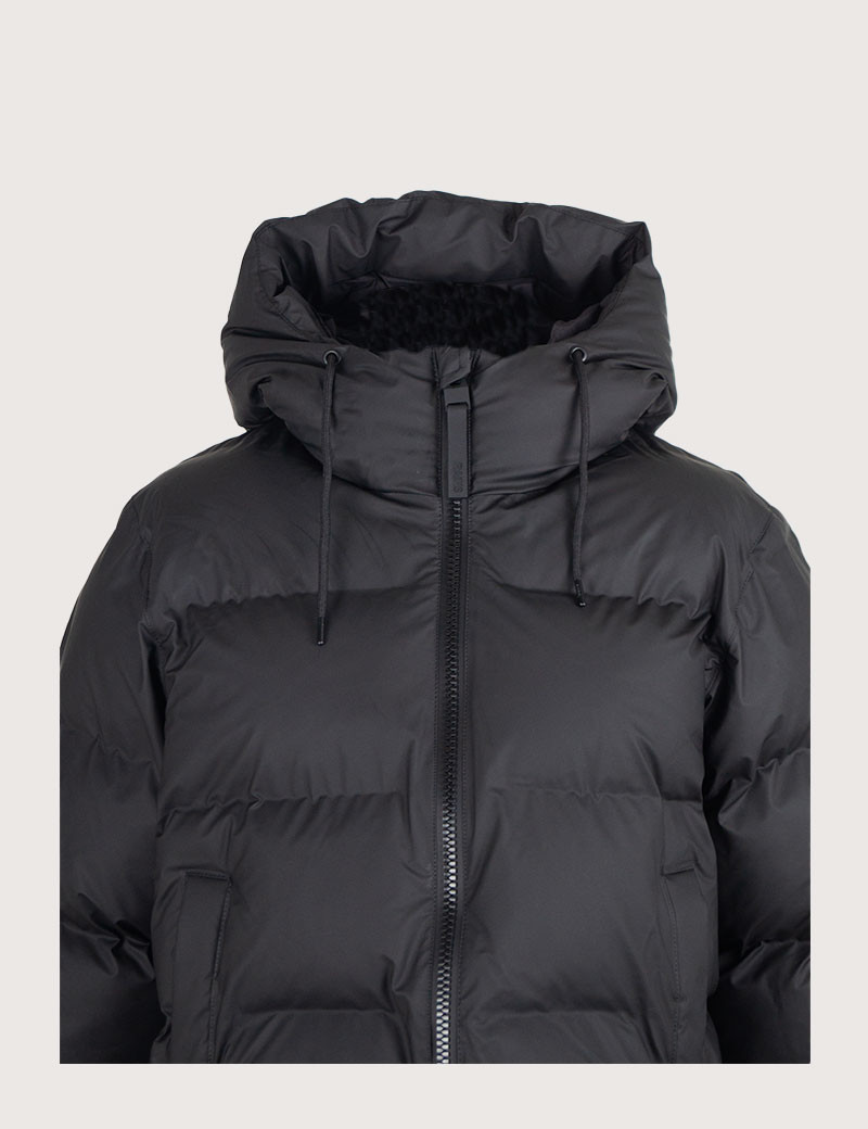 RAINS DOUDOUNE FEMME PUFFER JACKET ALTA NOIR