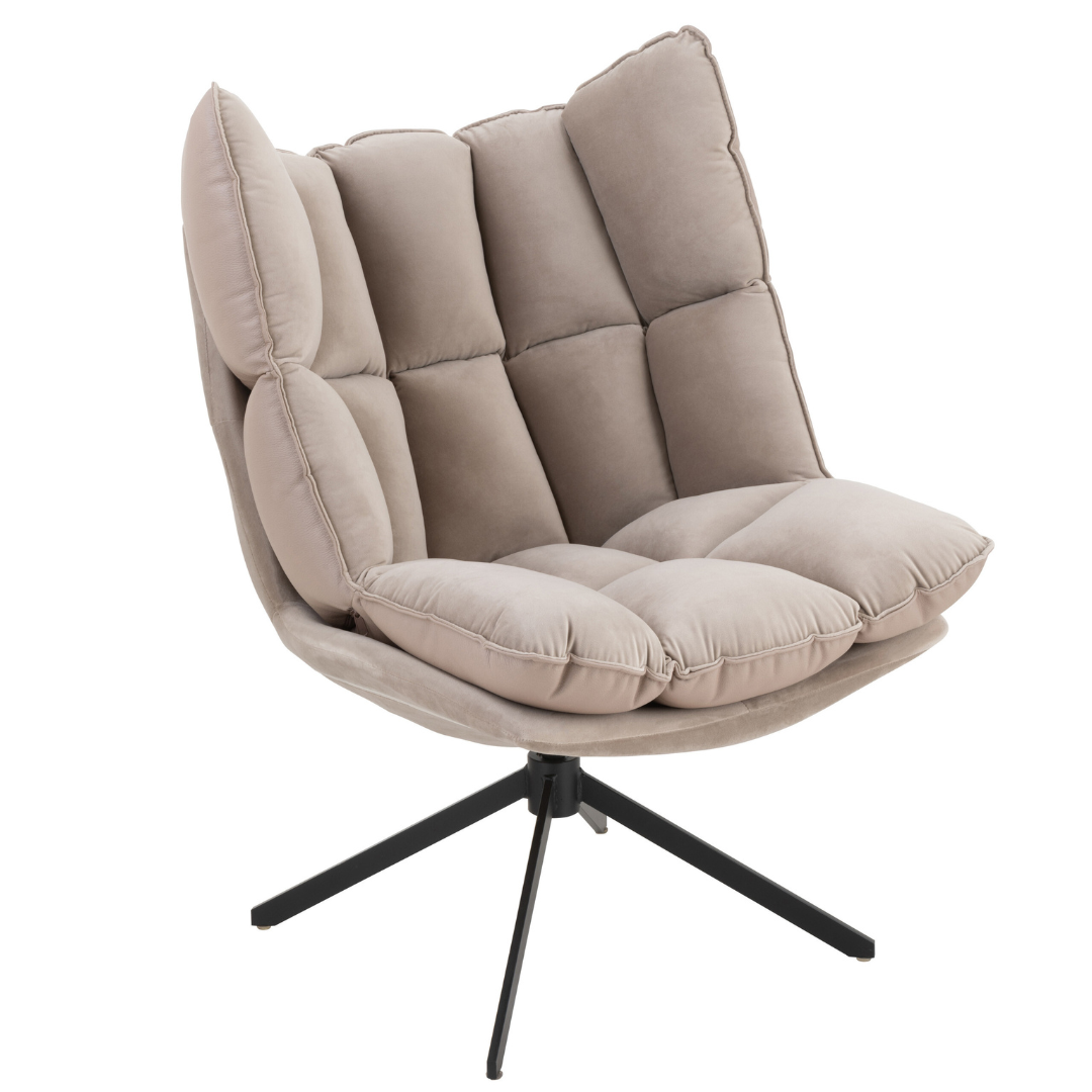 Fauteuil Serena lichtgrijs