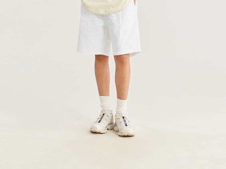 Newin - Unisex gewassen rechte shorts in 8 kleuren (XS-XL)