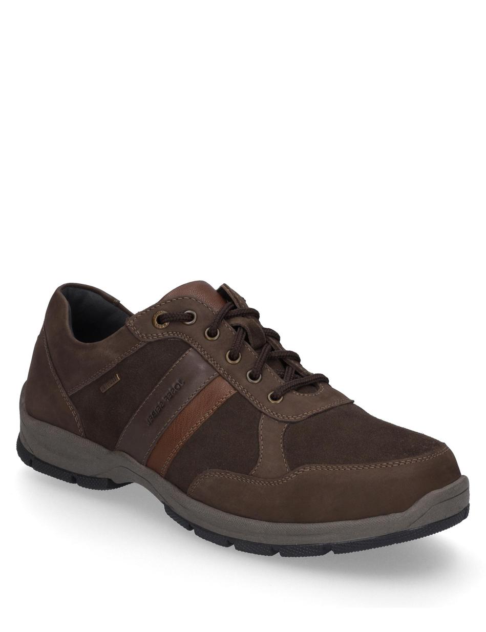 Halbschuh Lenny 51, braun-kombi