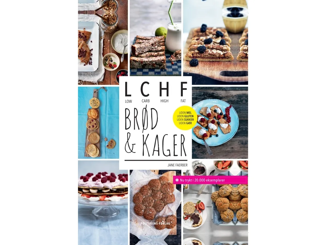 LCHF - brød og kager | Jane Faerber