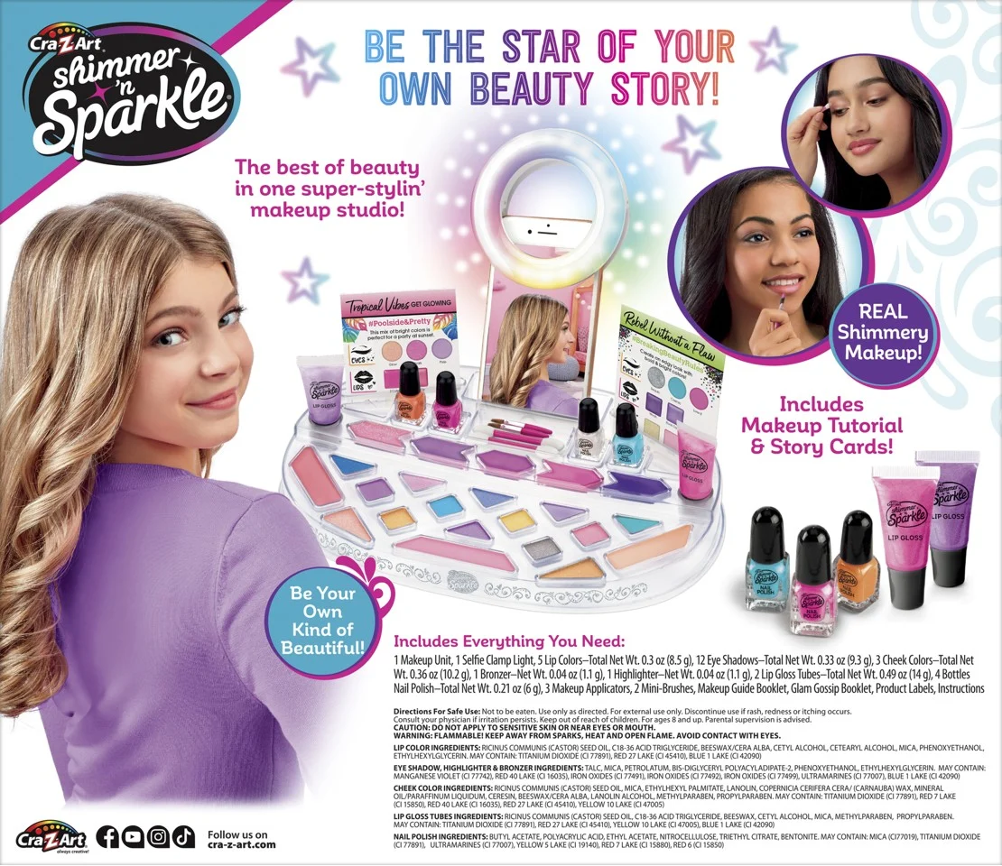 SHIMMER N SPARKLE - LIGHT UP BEAUTY STUDIO (17346)