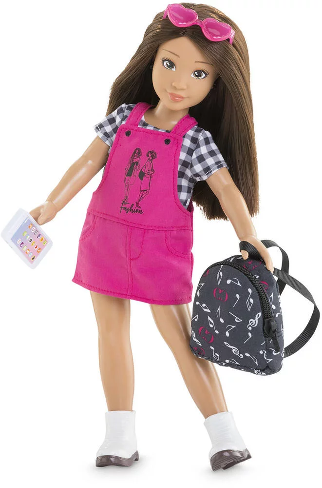 COROLLE GIRLS -DRESSING POP ET MUSIQUE - 7 ACCESSOIRES - POUR POUPEE MANNEQUIN 28CM