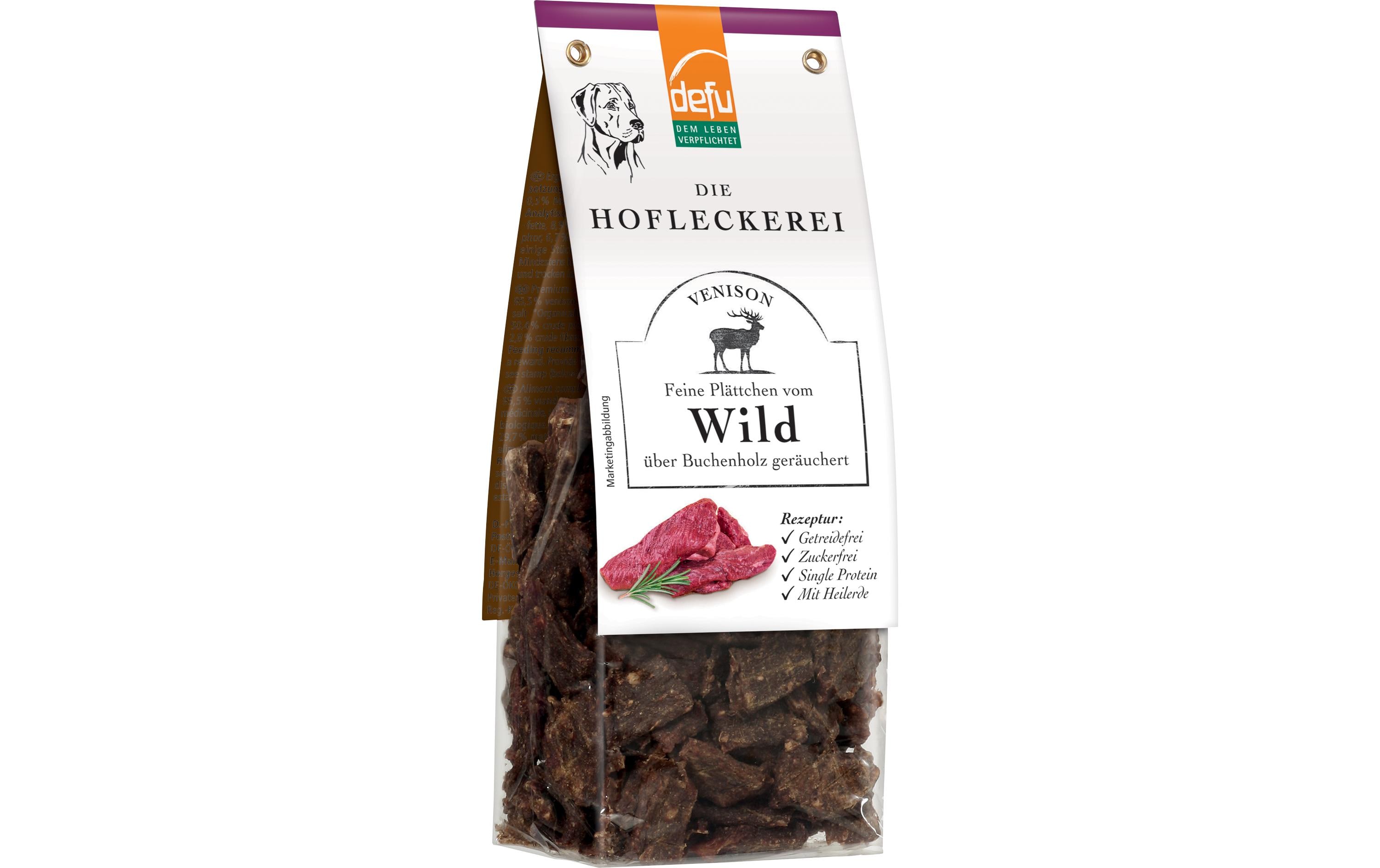 Snack Feine Plättchen Wild, 125 gHundesnack für zwischendurch