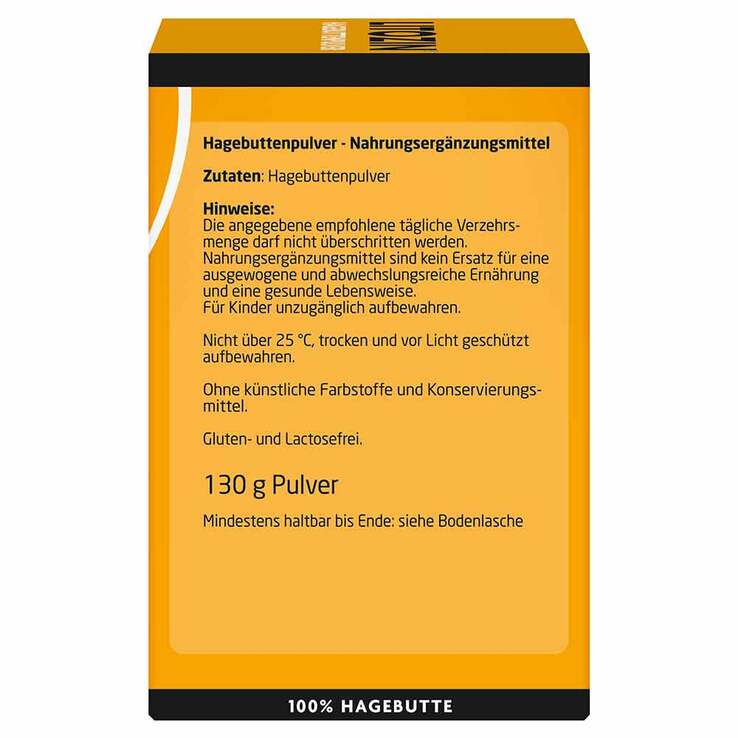 Litozin Hagebuttenpulver, 130 g