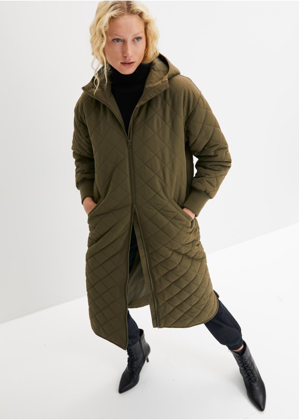 Manteau matelassé oversized