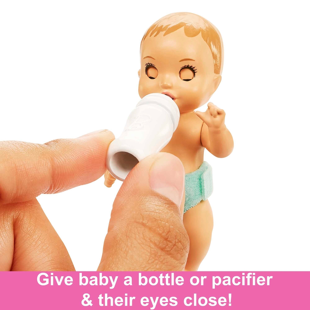Barbie Skipper Großes Babysitter-Abenteuer: Schläfriges Baby-Spielset