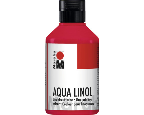 Marabu Aqua-Linol karmijnrood 032 250ml