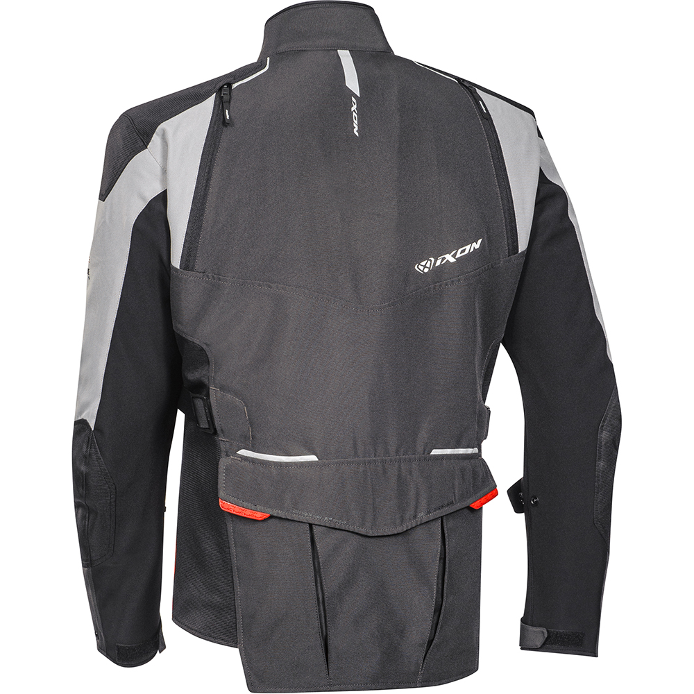 Ixon - Veste Balder Noir / Gris / Rouge