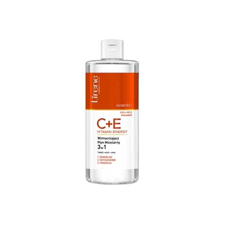 Lirene Stärkende Mizellenflüssigkeit 3in1 C+E Vitamin Energy 400 ml