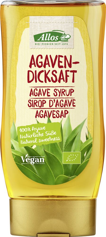 Allos Agavendicksaft in der Spenderflasche Fl 250 ml