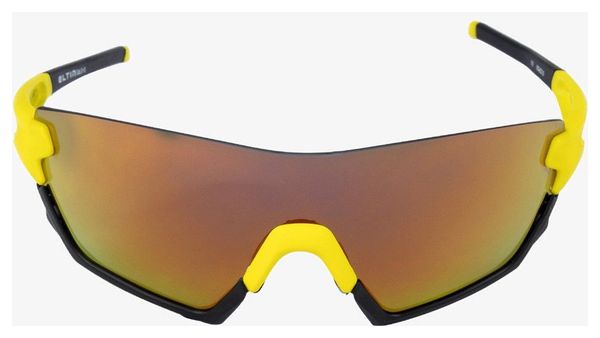 Lunettes Eltin Oversize Jaune et Noir