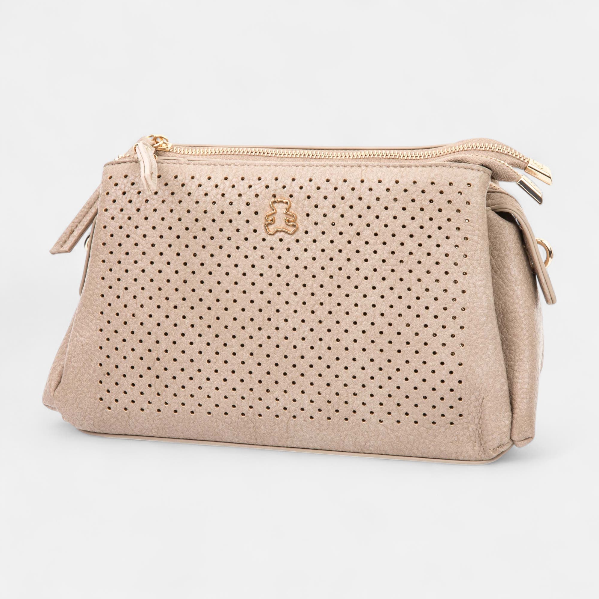Sac bandoulière beige