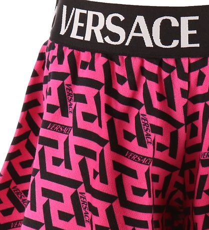 Versace Sweatshorts - Fuchsia m. Schwarz