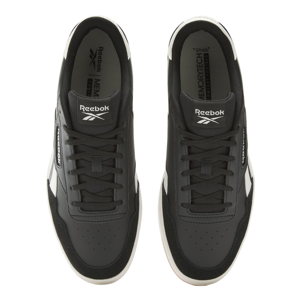 REEBOK-Crt_advnce-m-Baskets - Talon plat - Noir/Blanc