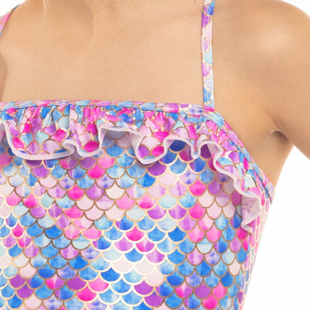 Sun project Maillot de Bain 1 Pièce Rose/Bleu Fille Sun Project