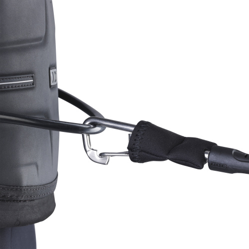 ION Leash Core Coiled Carabiner 8\u0027 Black 2025