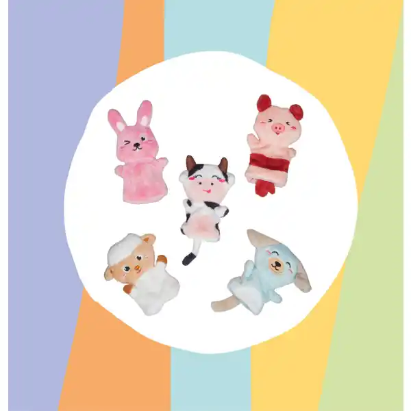 Fingerpuppen Farmtiere
