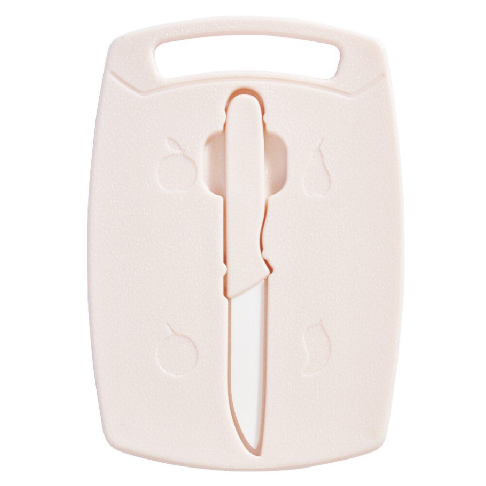 Planche à découper et couteau 2 en 1