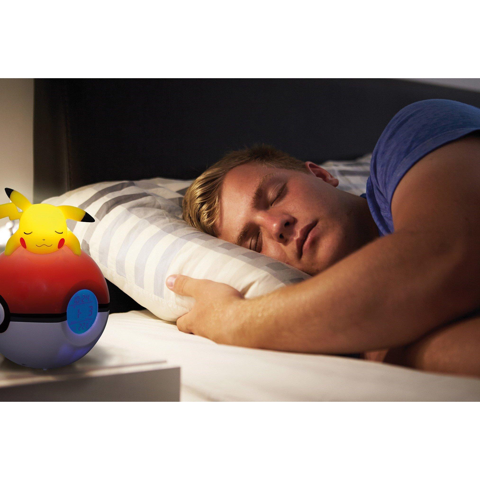 Pokemon GAME Pokemon Pikachu Light up 3D figure FM Alarm Clock