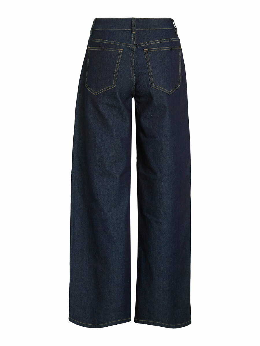 VILA<br>Calça jeans larga e folgada, cintura alta