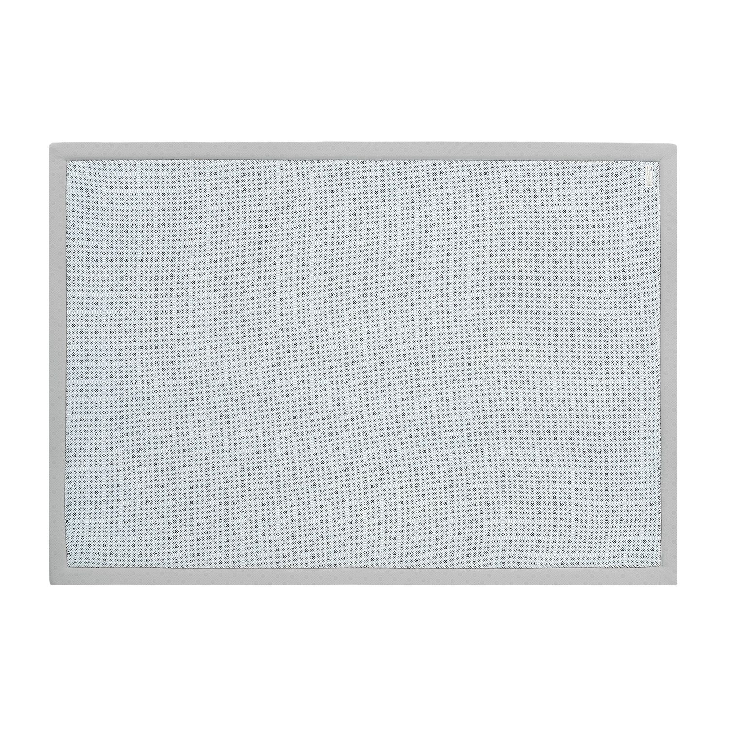 Juskys Krabbelmatte Maila Spielmatte 180x120 cm Yogamatte für Kind, Baby - rutschfest, weich - Grau