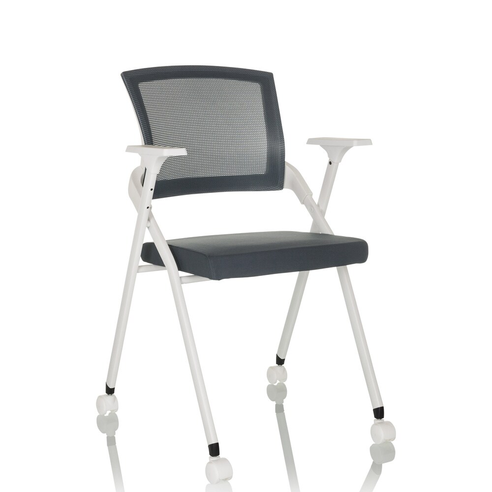 Klappstuhl PRIORITY II W Stoff/Netzstoff mit Armlehnen hjh OFFICE