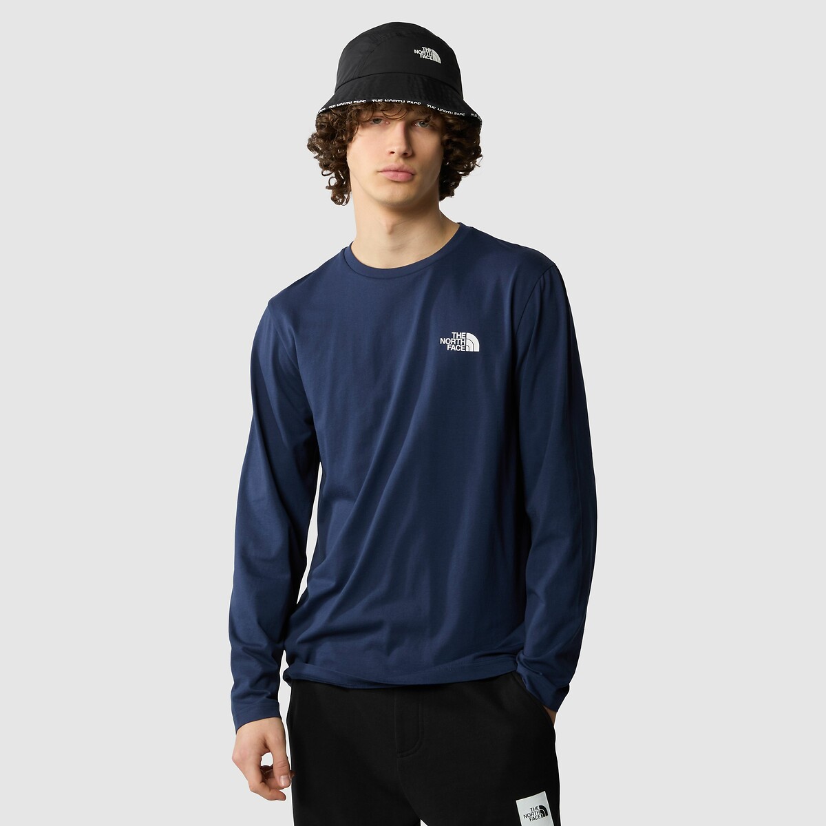 THE NORTH FACE<br>Camiseta com lange mouwen e logotipo