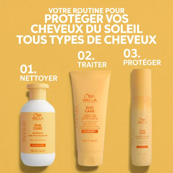 Wella Professionals Invigo Sun Care Shampoo Reparador Pós-Sol 300ml