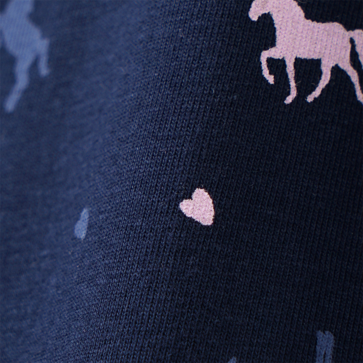 Yigga Mädchen Leggings mit Allover-Print dunkelblau