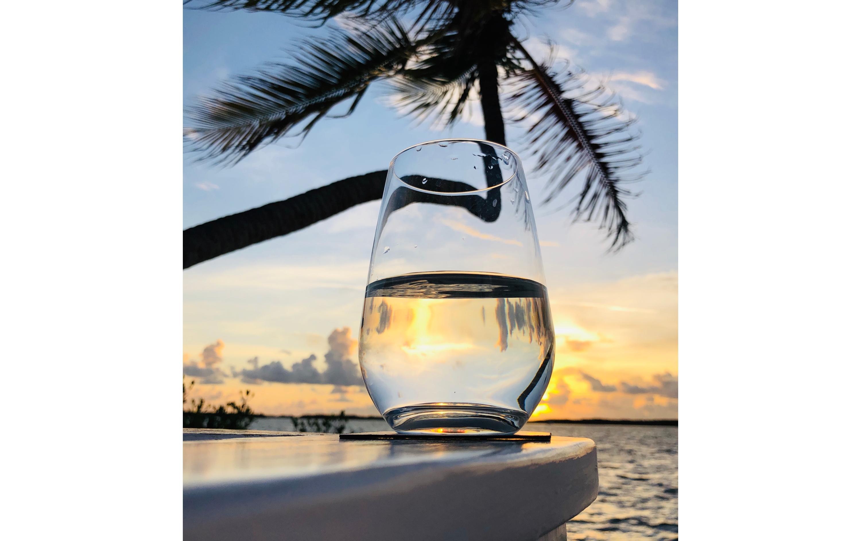 Outdoor-Longdrinkglas Kristallgläser 2er-SetWeingläser-Set mit Magnet-Pads