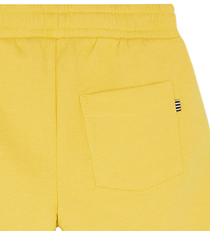 Mads N?rgaard Sweatshorts - Organic Porsulano - Lemon Zest