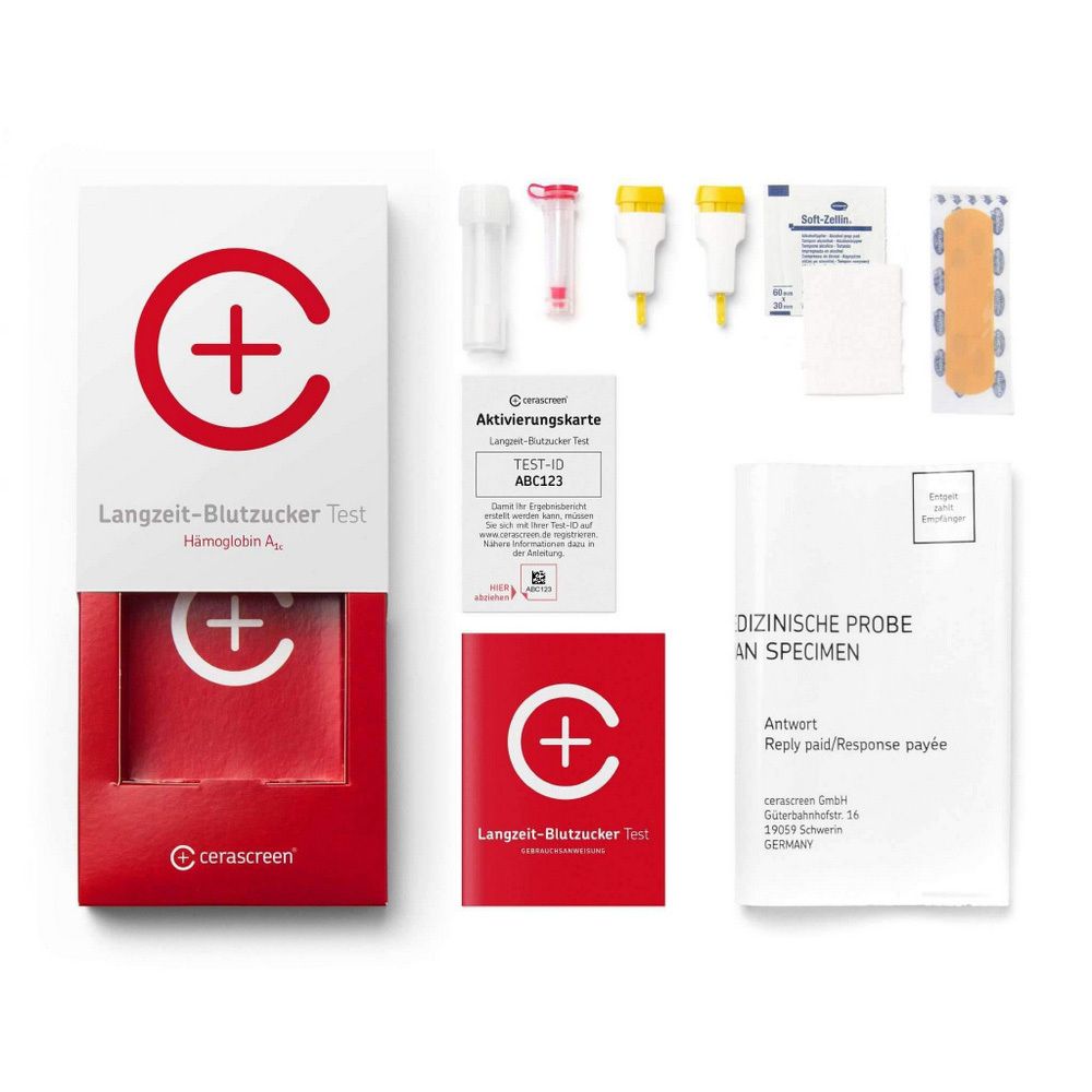 cerascreen® Langzeit-Blutzucker Test (HbA1c)