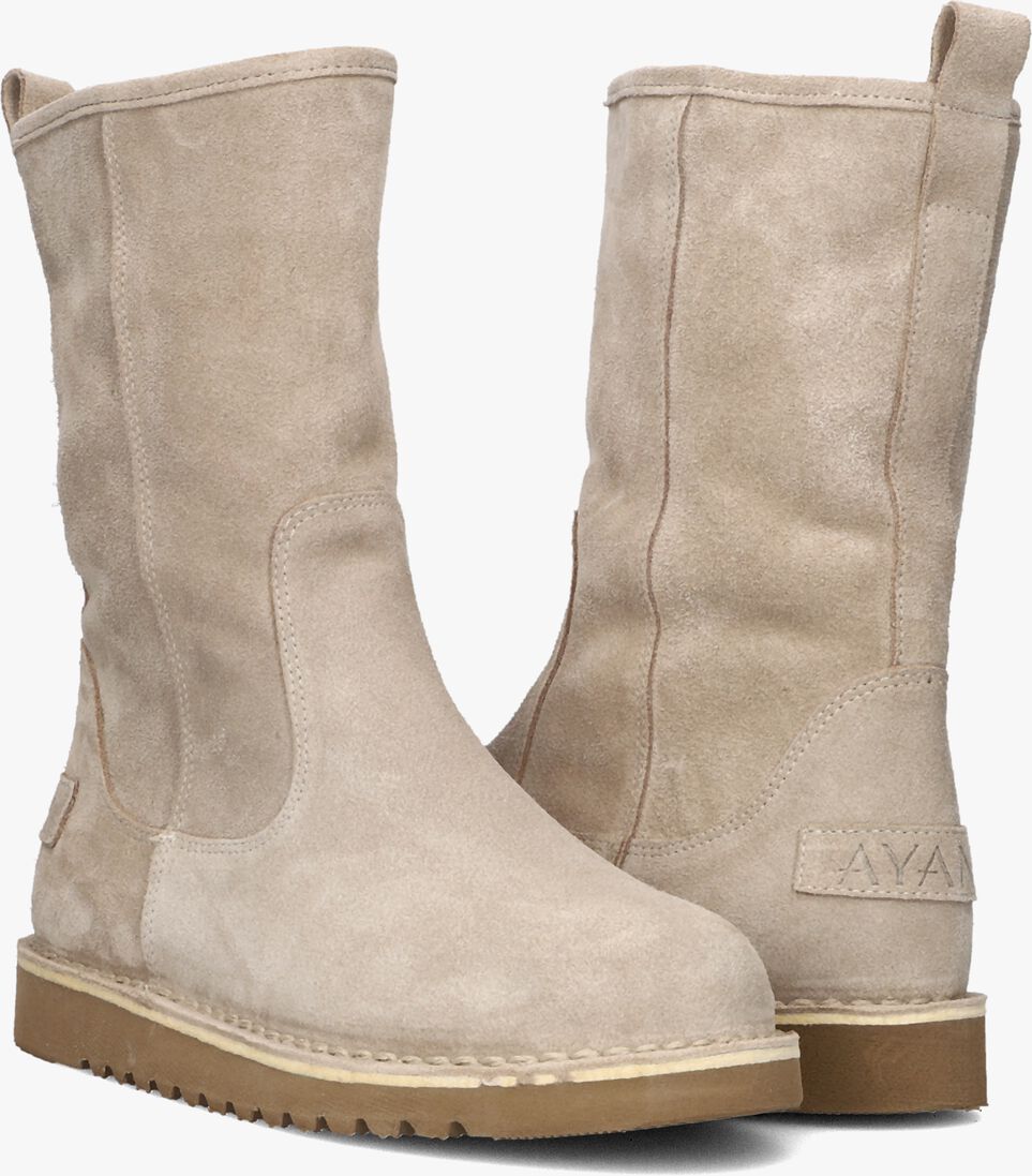 beige ayana enkelboots 2444